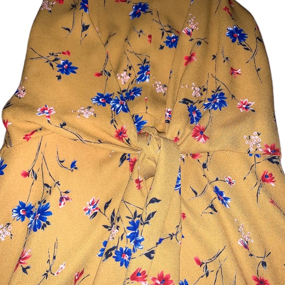NWOT⚡️Collective Concepts Waist Tie Floral Dress - Picture 5 of 6